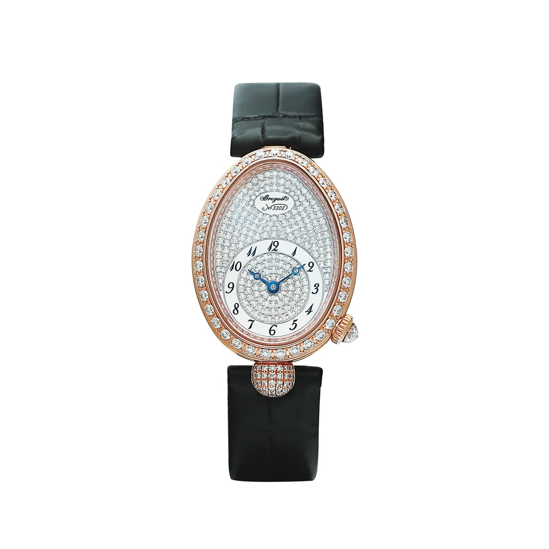 95新 BREGUET/宝玑 那不勒斯王后/8928BR/33mm/15年盒证/女士腕表