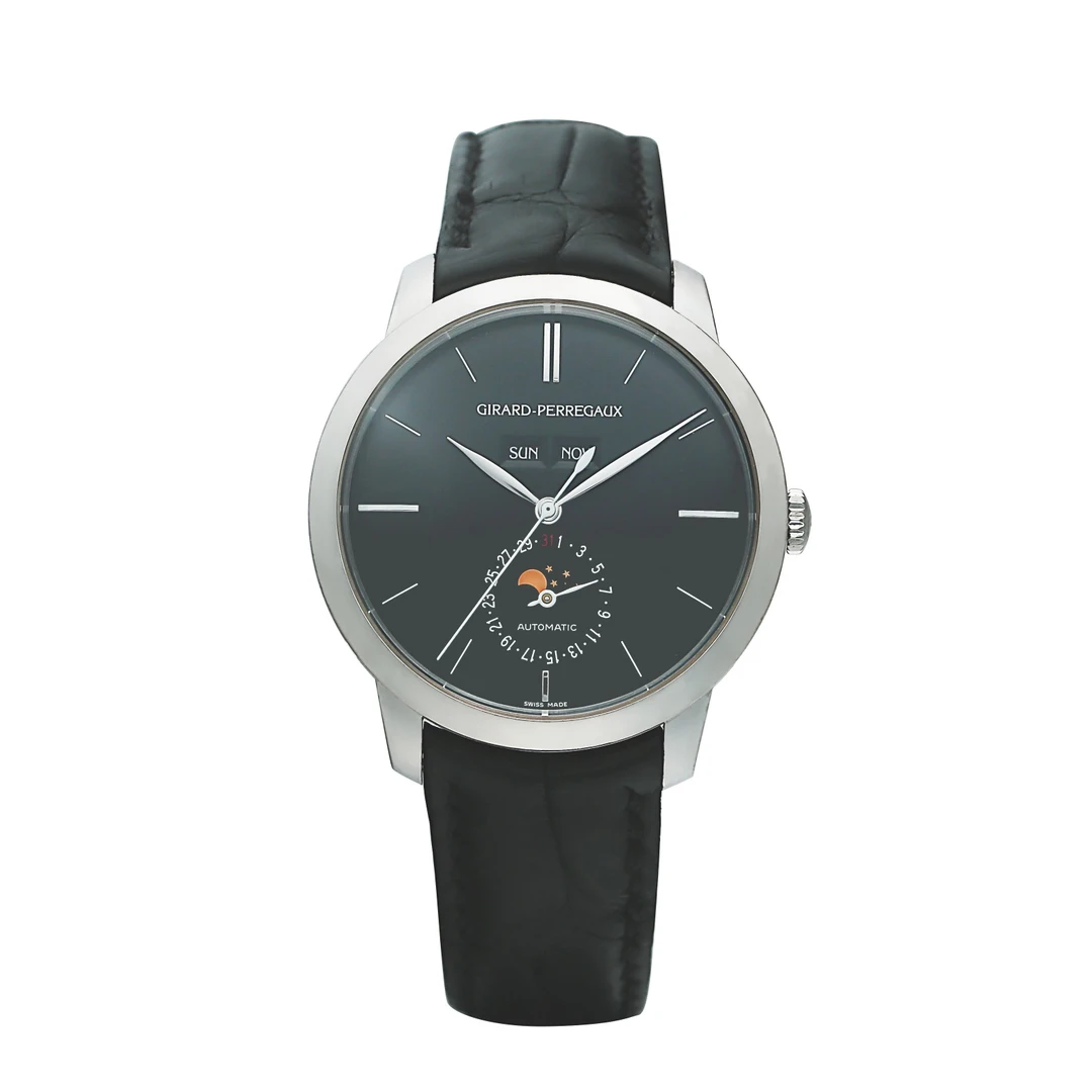 95新 Girard- Perregaux/芝柏表 1966/49535/单表/40mm/男士腕表