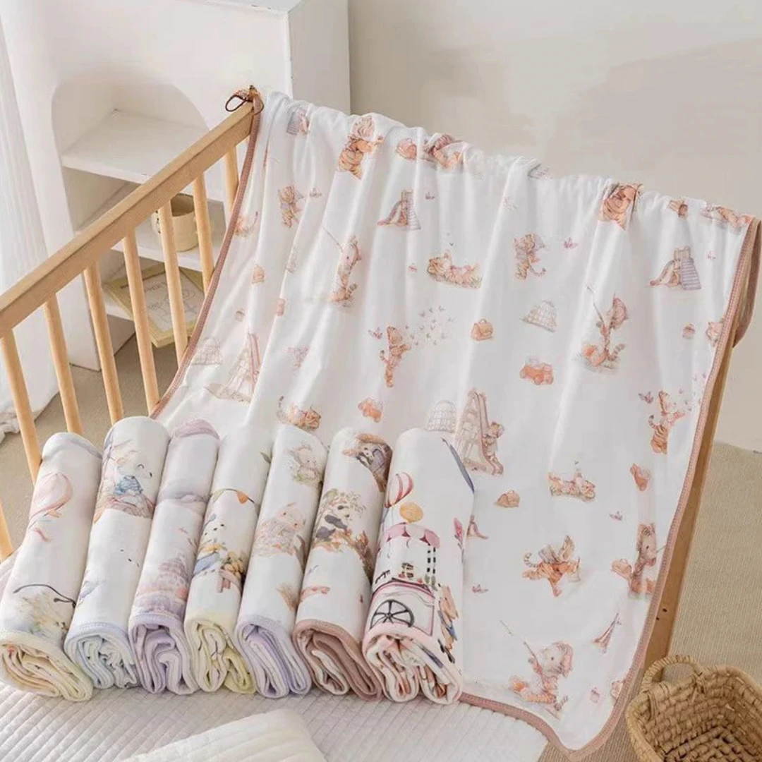 新生儿产房印花纯棉包单