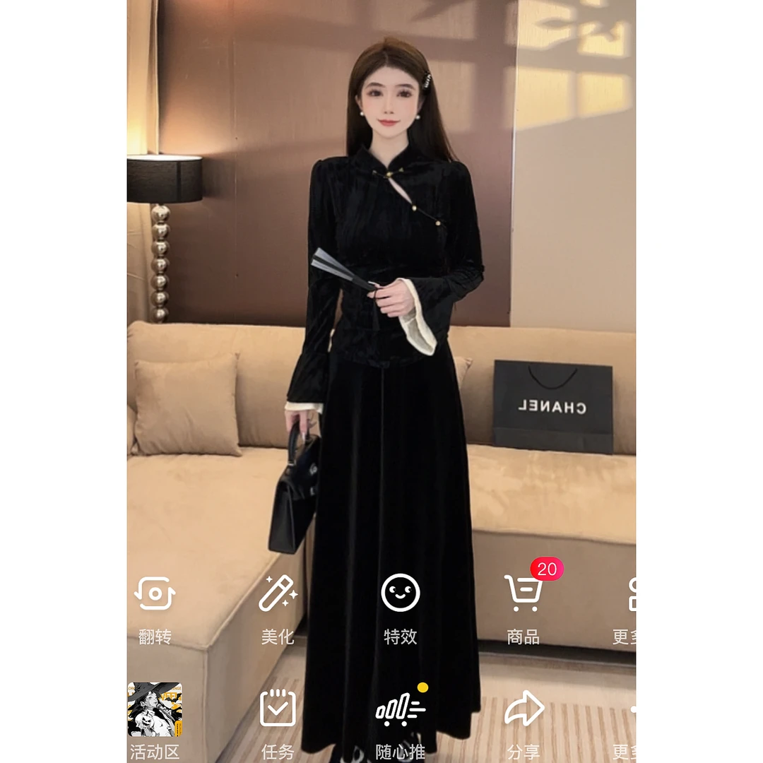 【萌萌家定制女装-福利款】中国风气质性感中式穿搭显瘦女上衣A222