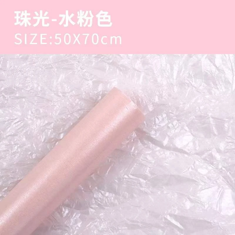 珠光雪梨纸内衬褶皱防水包花纸