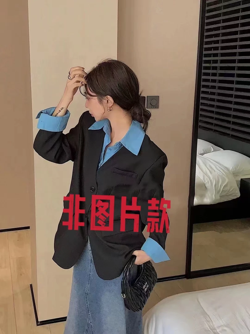 （扣号拍）短款时尚百搭外套休闲显瘦保暖韩版