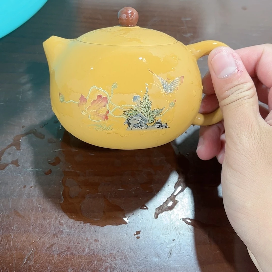 紫砂茶壶紫砂壶的时候