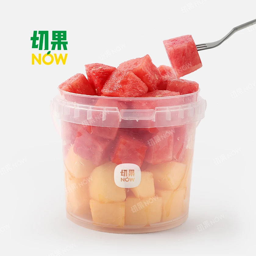 【每日一桶】嘻哈瓜瓜桶（西瓜+哈密瓜）(含桶约1100g）