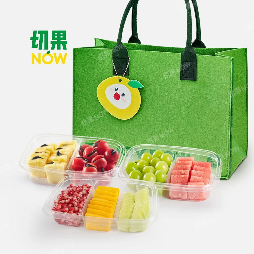 【大三拼】石榴＋芒果＋甜瓜.600g＋【双拼】阳光玫瑰+西瓜.350g+【天作之合】凤梨乌梅+乌梅小番茄.350g+毛毡包1个-DR
