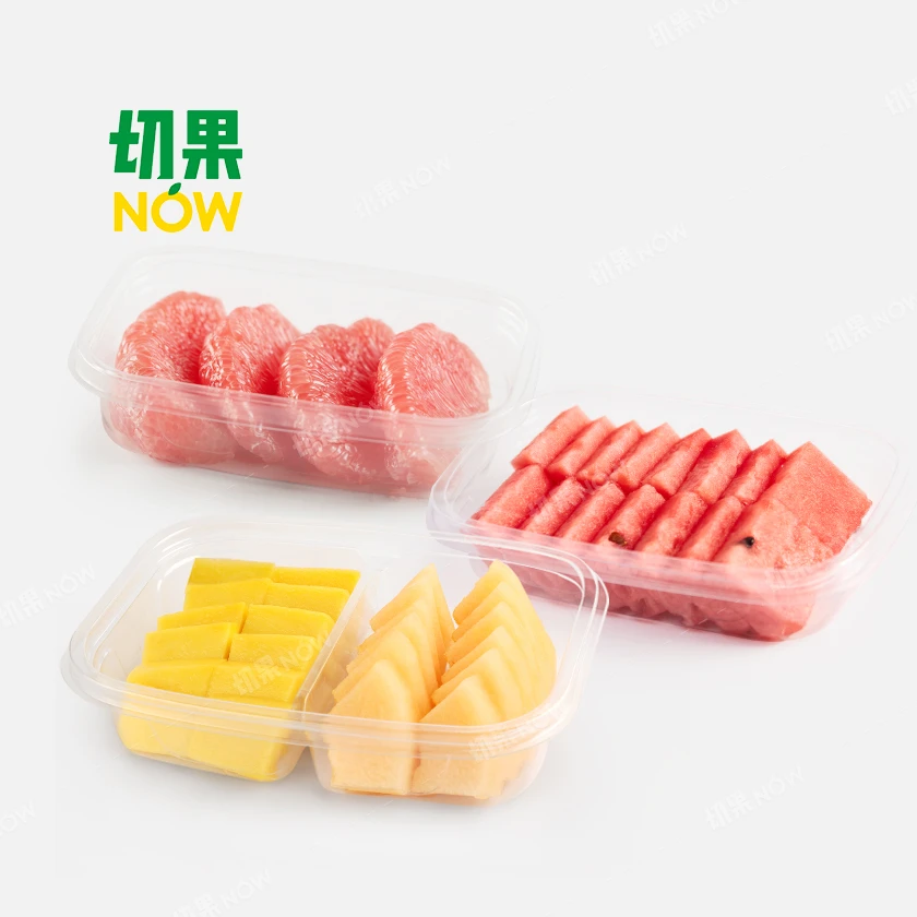 【剥肉】红心蜜柚.250g+【双拼】芒果+哈密瓜.350g+【果切】西瓜.250g
