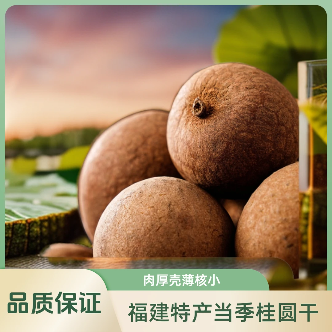 精选当季桂圆干食用皮薄清香肉质添加净含量品质产品