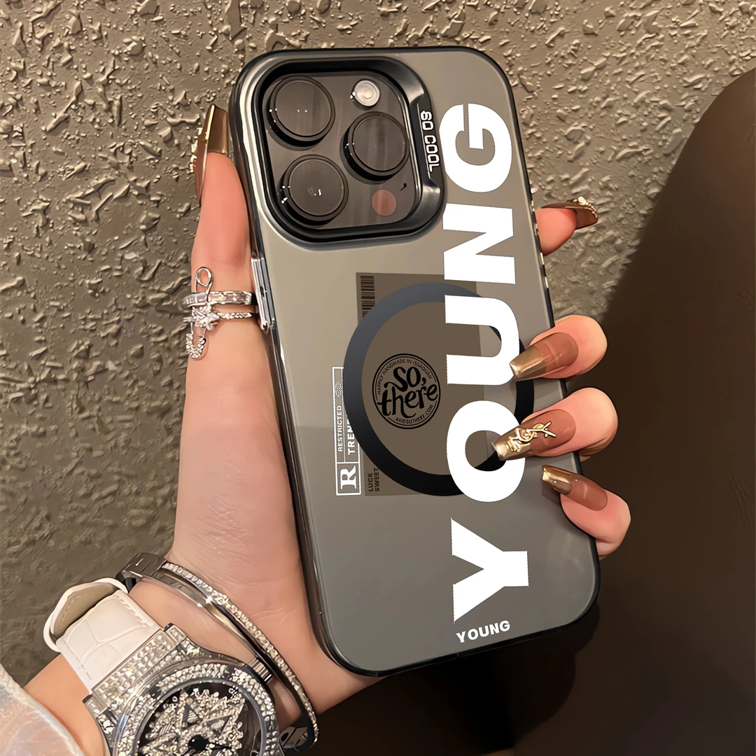 个性碟片适用苹果15手机壳iPhone13/14promax新款12全包11软男女