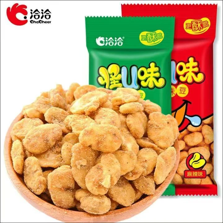 怪味豆25g*30包怪U味兰花蚕豆炒货酥脆网红休闲小吃营养解馋零食