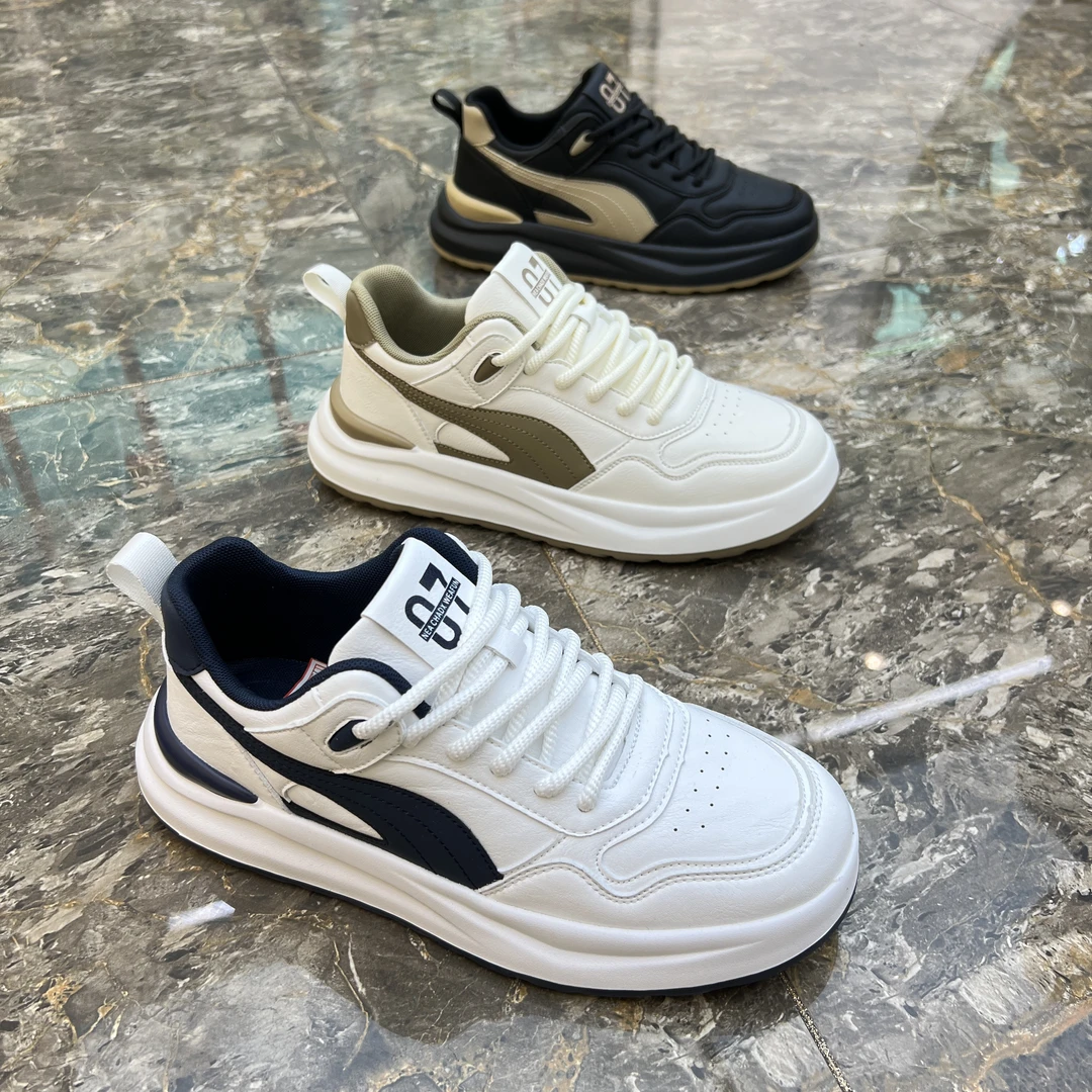 百搭春秋时尚超轻底休闲男潮鞋