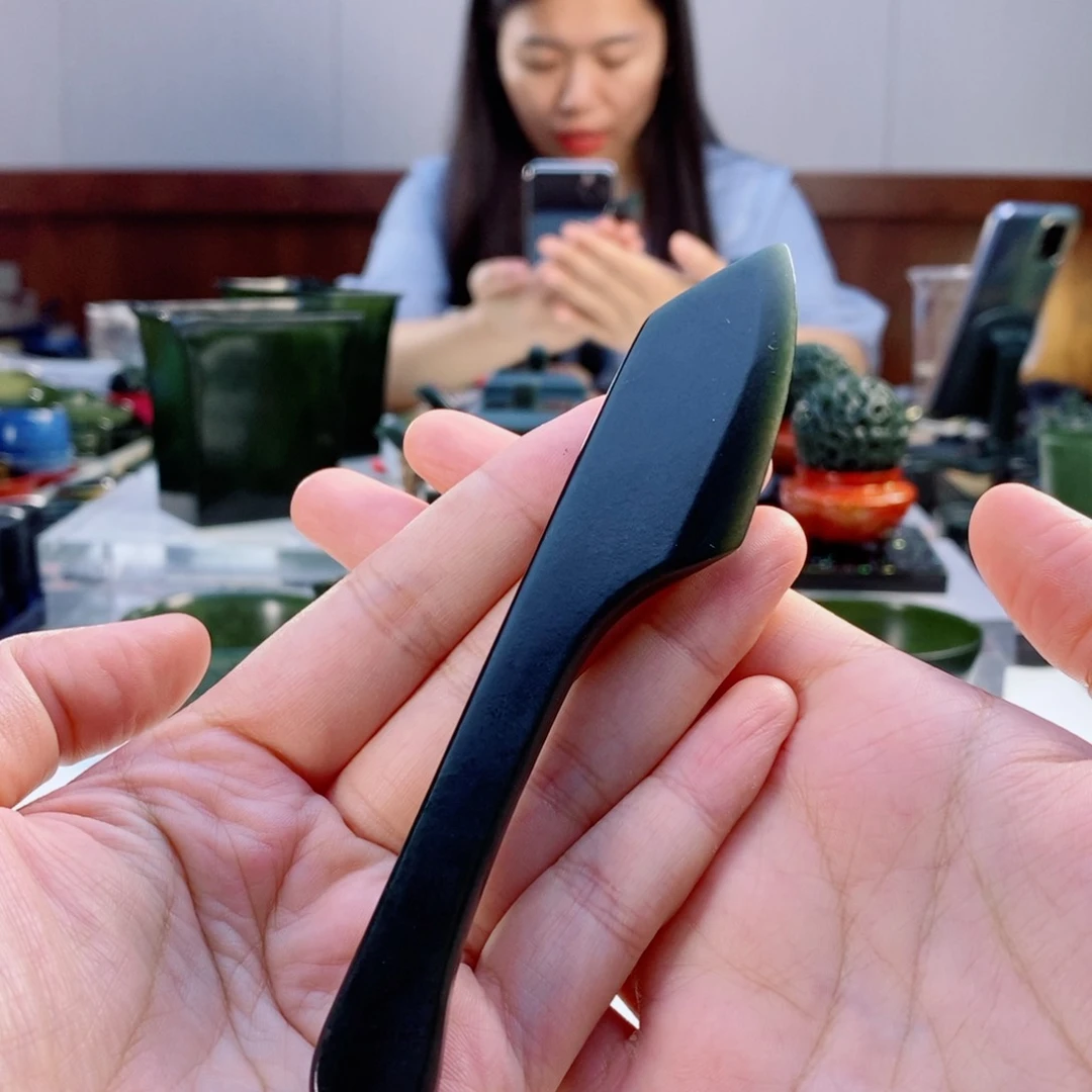 和田玉（青玉）摆件未镶嵌