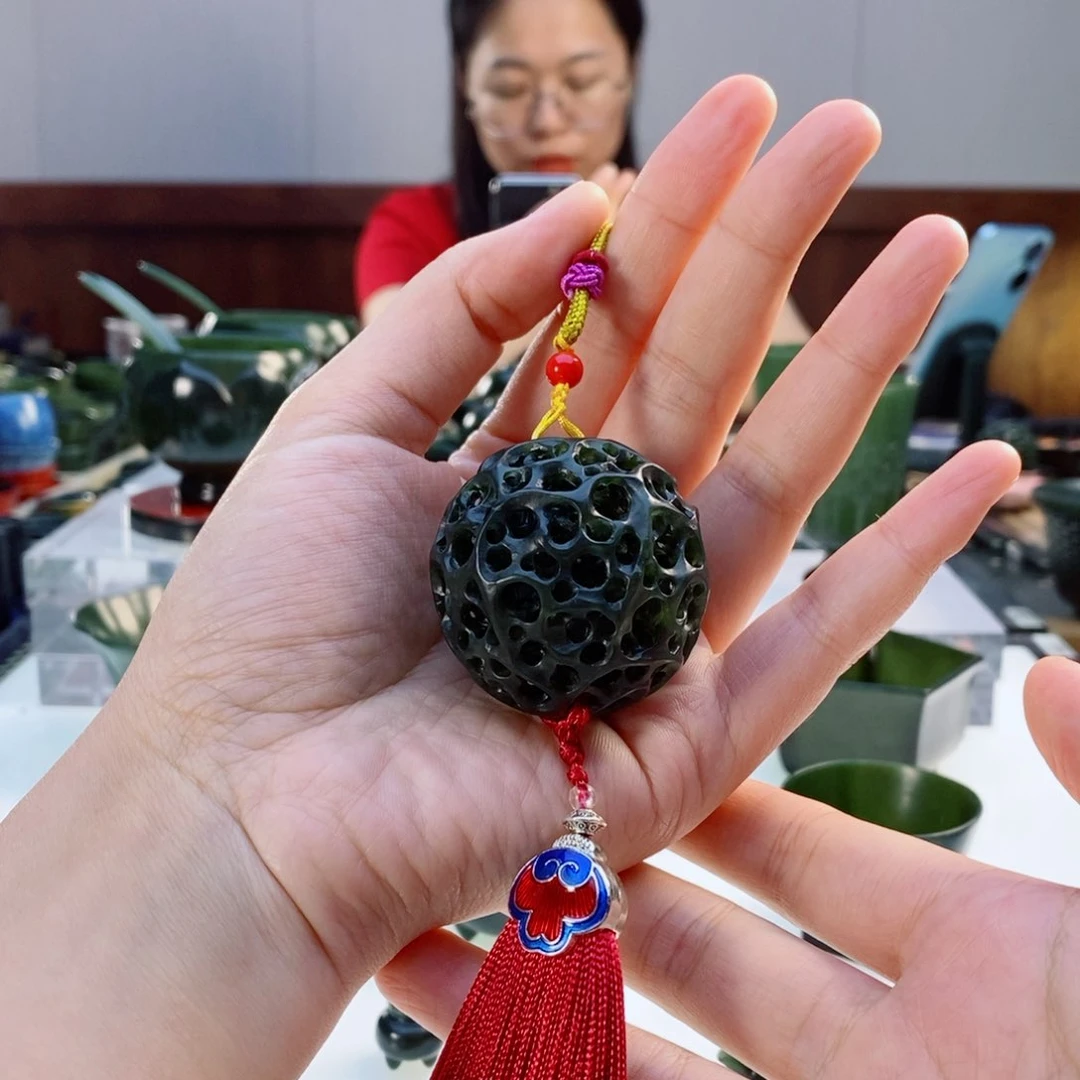 和田玉（青玉）摆件未镶嵌