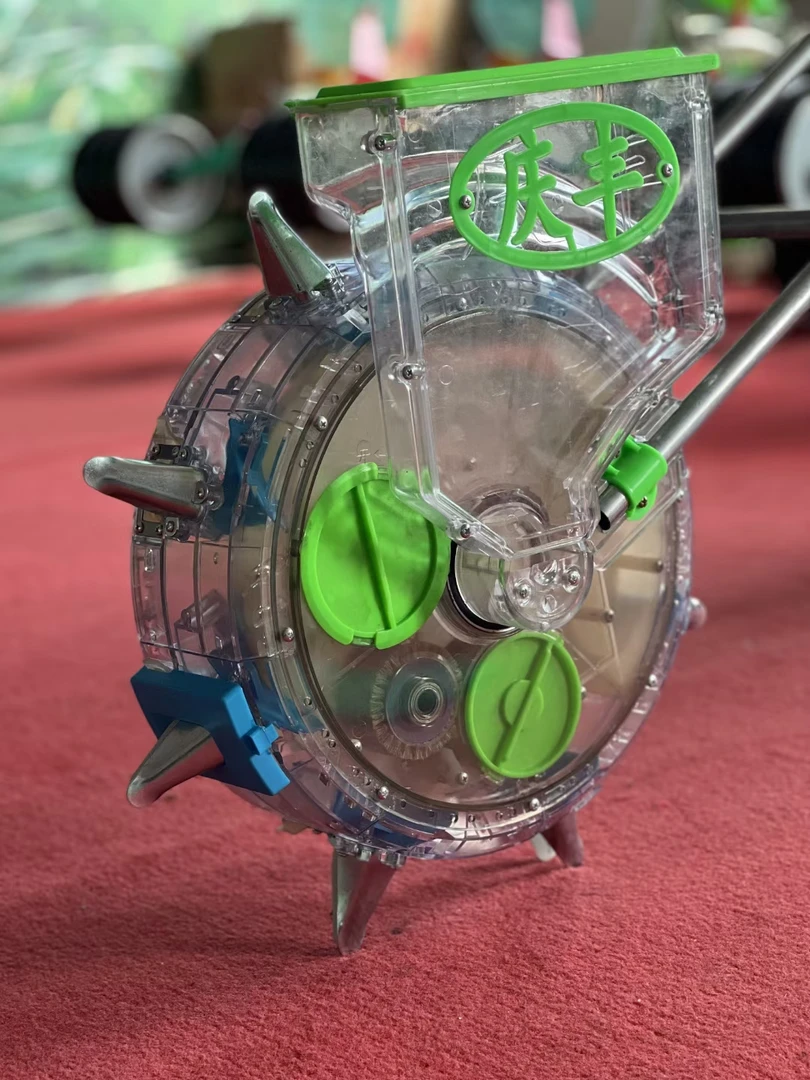 庆丰牌侧开嘴地膜播种机