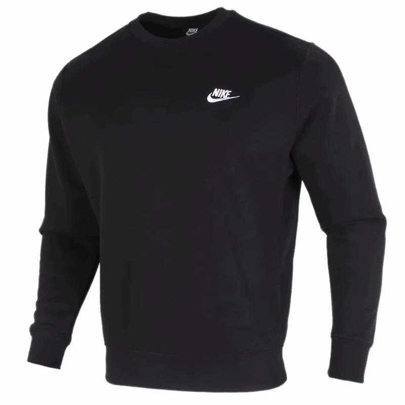 【宝鸡吾悦NK专享】Nike耐克黑色男子秋冬加绒圆领卫衣BV2663010
