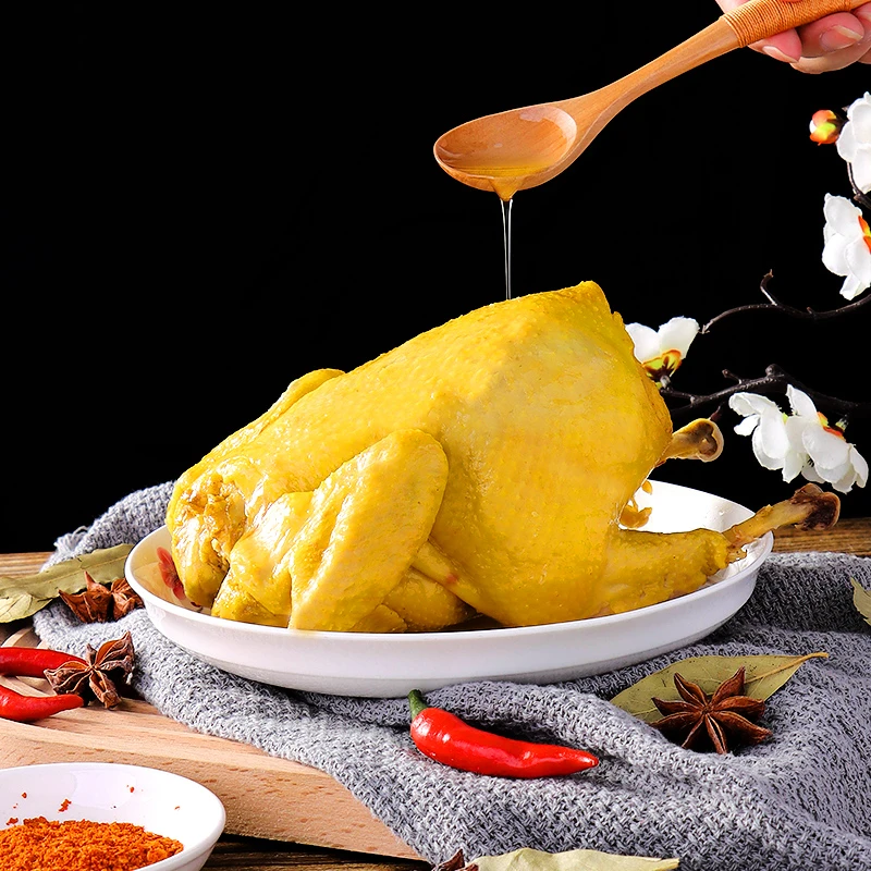 LUOJIAJI/骆家鸡骆家鸡蒸鸡现蒸鸡 白斩鸡 盐焗鸡半只鸡