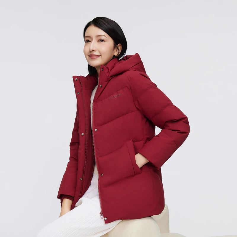 【波司登】2024秋季新款显瘦轻薄简约保暖时尚短款羽绒服女5128B