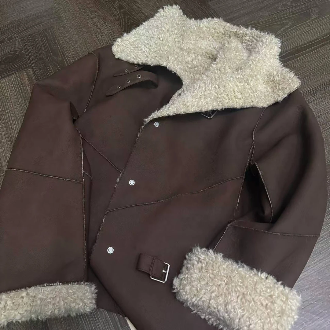 【张小姐推荐】设计感氛围韩系一体外套