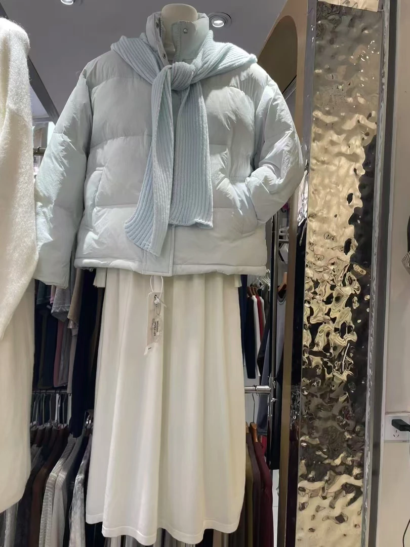 冬季休闲百搭女款宽松显瘦保暖鸭上衣外套