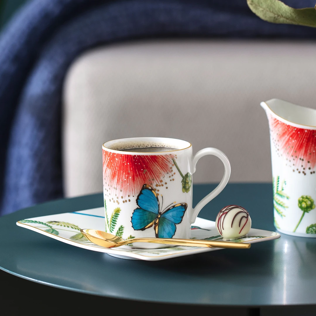 德国唯宝亚马逊咖啡杯碟