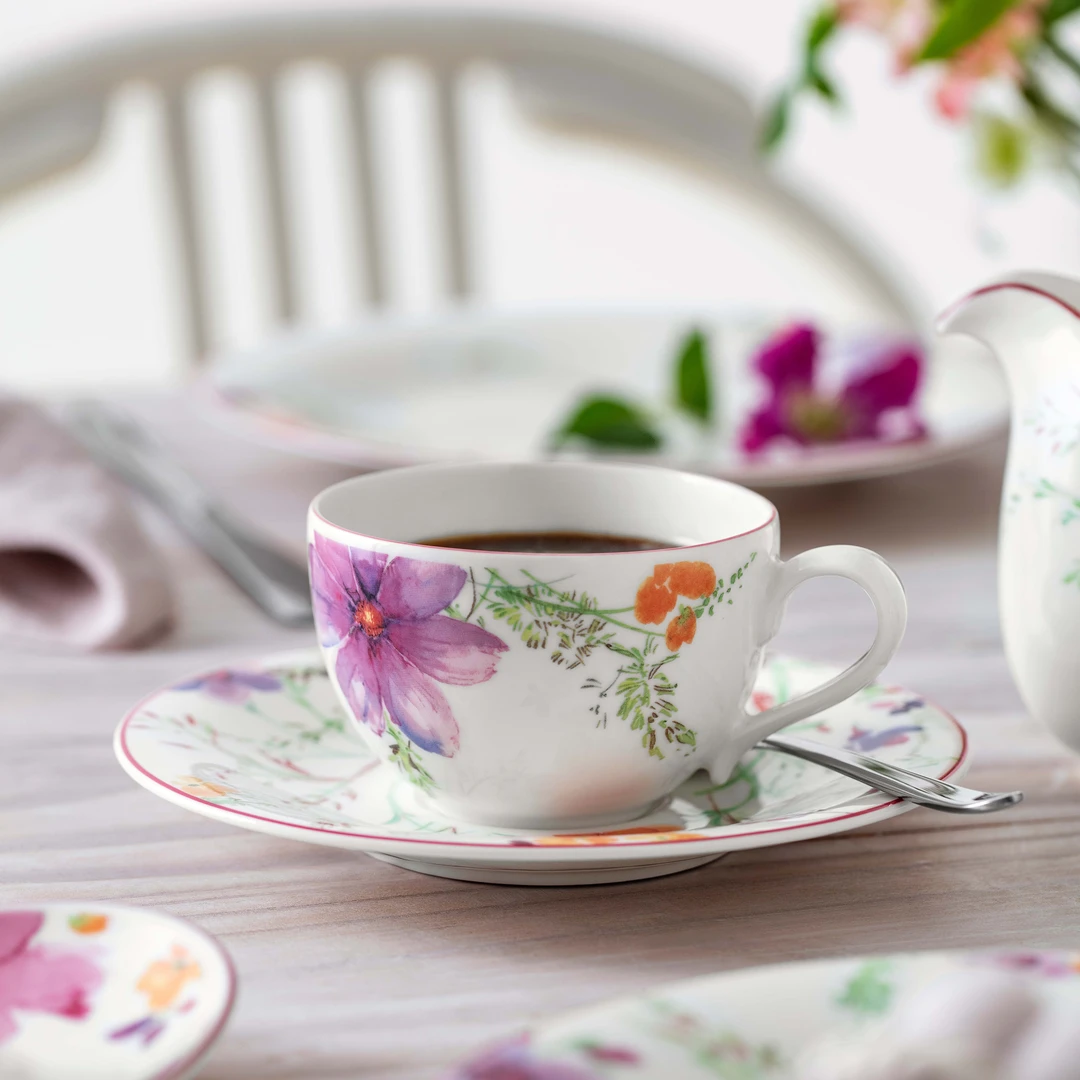 德国唯宝 紫色迷情 咖啡杯碟250ml