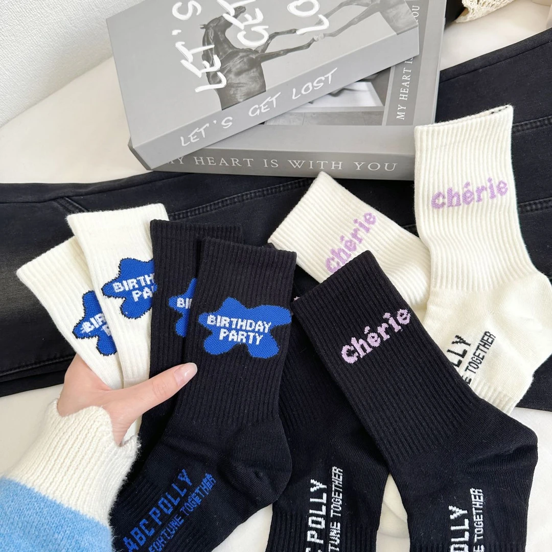 秋冬厚款袜子链接组合