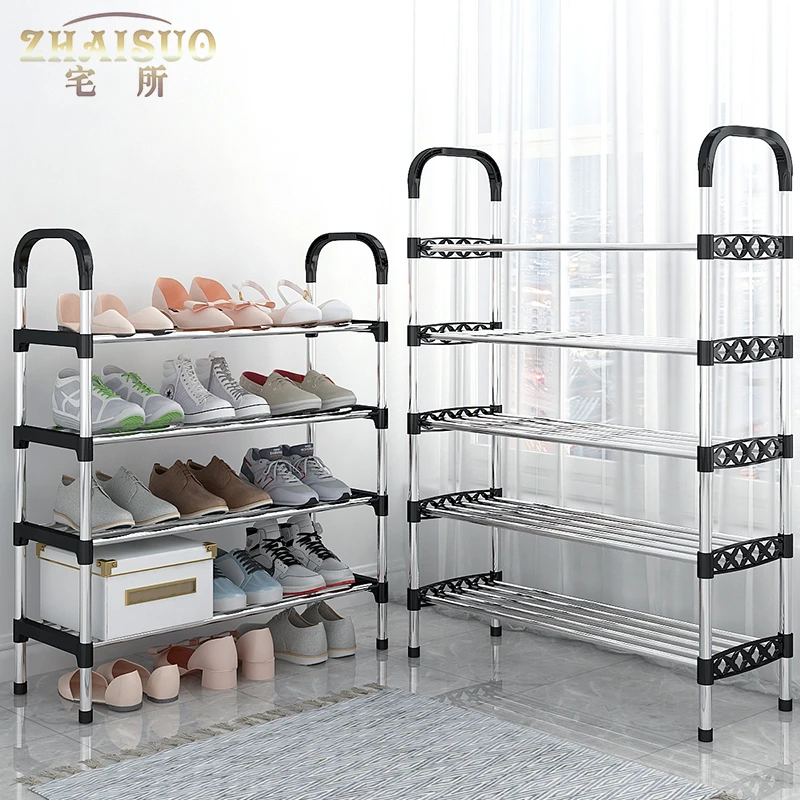 多层鞋架子鞋子简易鞋柜大容量收纳架家用出租房室内结实门口鞋柜