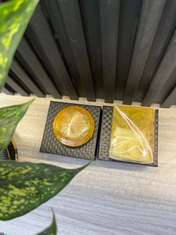 爱祖银天然琥珀香皂家用纯手工花香