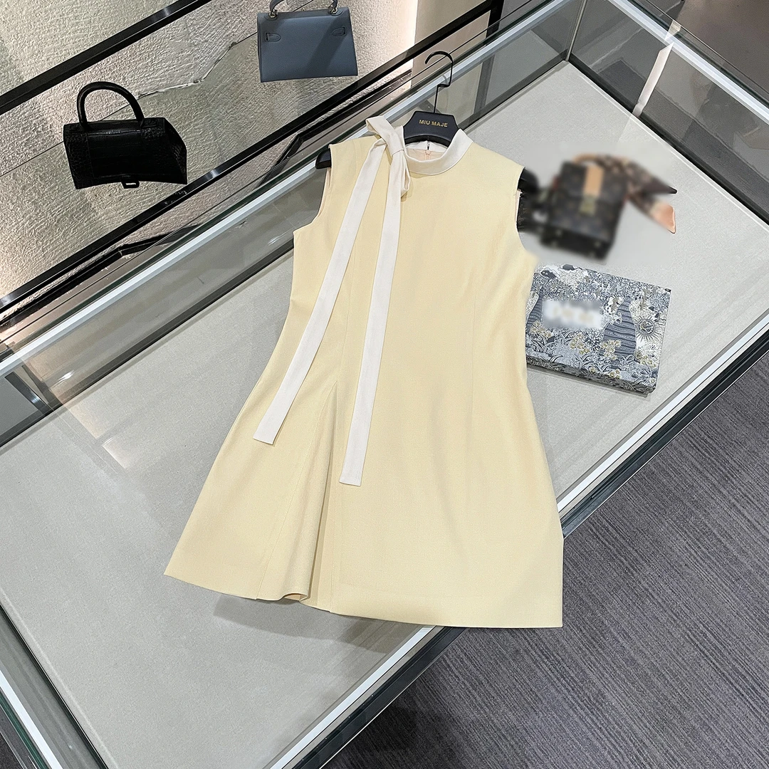 高级感法式收腰气质设计师女装连衣裙女DY3320