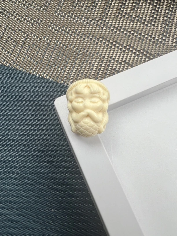 X013猛犸牙精品美人鱼配件珠串手串吊坠配饰