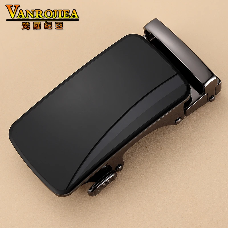 男扣头高档腰带头时尚裤带皮带头合金潮流单卖黑色扣头皮带扣头