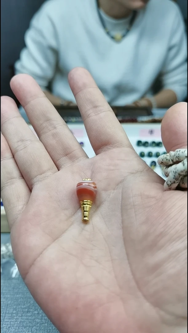 【闪购商品】星月菩提手串缠丝玛瑙 三通 配饰