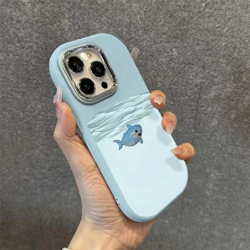 创意个性苹果15iphone14华为vivo小米oppo手机壳卡通全包荣耀软壳