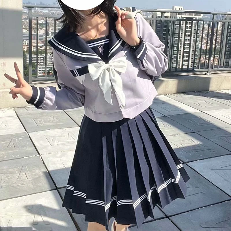 【藤萝女子】次元联盟原创JK制服套装日系水手服长袖校供春秋新款