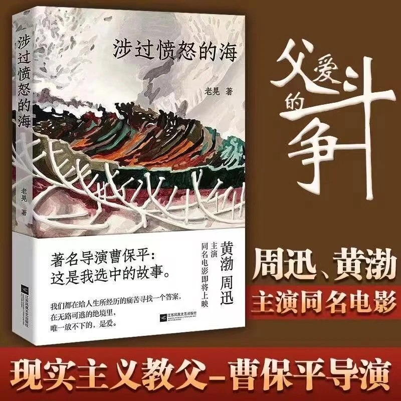正版涉过愤怒的海电影原著小说书籍推荐周迅黄渤同名电影好书推荐