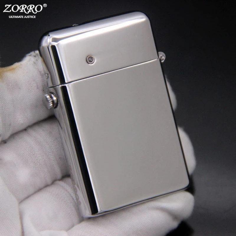 ZORRO佐罗581托伦斯自动弹射煤油打火机原装高档老式经典盔甲机