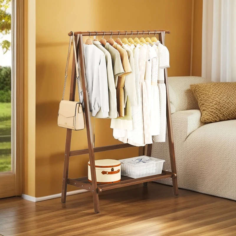 楚骏落地衣帽架家用简约卧室挂衣架晾衣架子现代收纳衣架挂衣服
