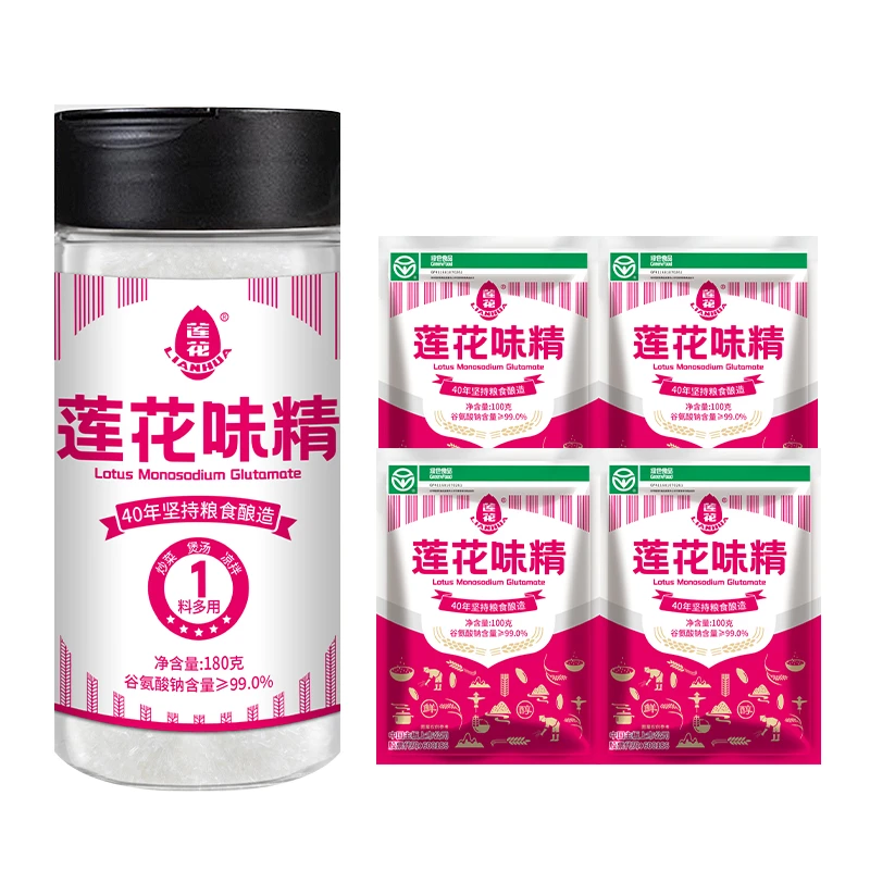 莲花味精家用厨房瓶装袋装调味料炒菜煲汤火锅增鲜经典国货品牌