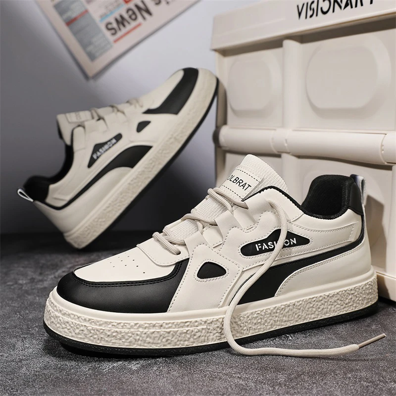 男鞋春季新款潮流百搭青少年板鞋男士运动韩版低帮学生小白鞋子男
