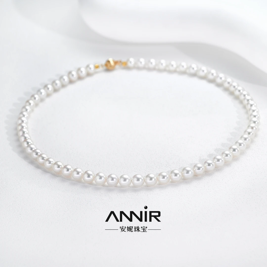 “白月光”欧若拉无核正圆项链 7mm±（吉尔德）1628H00DY 不含定位扣