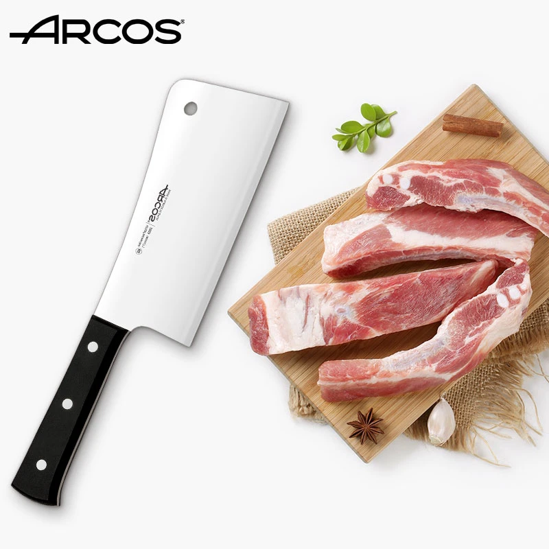 ARCOS（新疆不发）西班牙原装进口不锈钢屠宰剔骨剥皮刀专业锋利