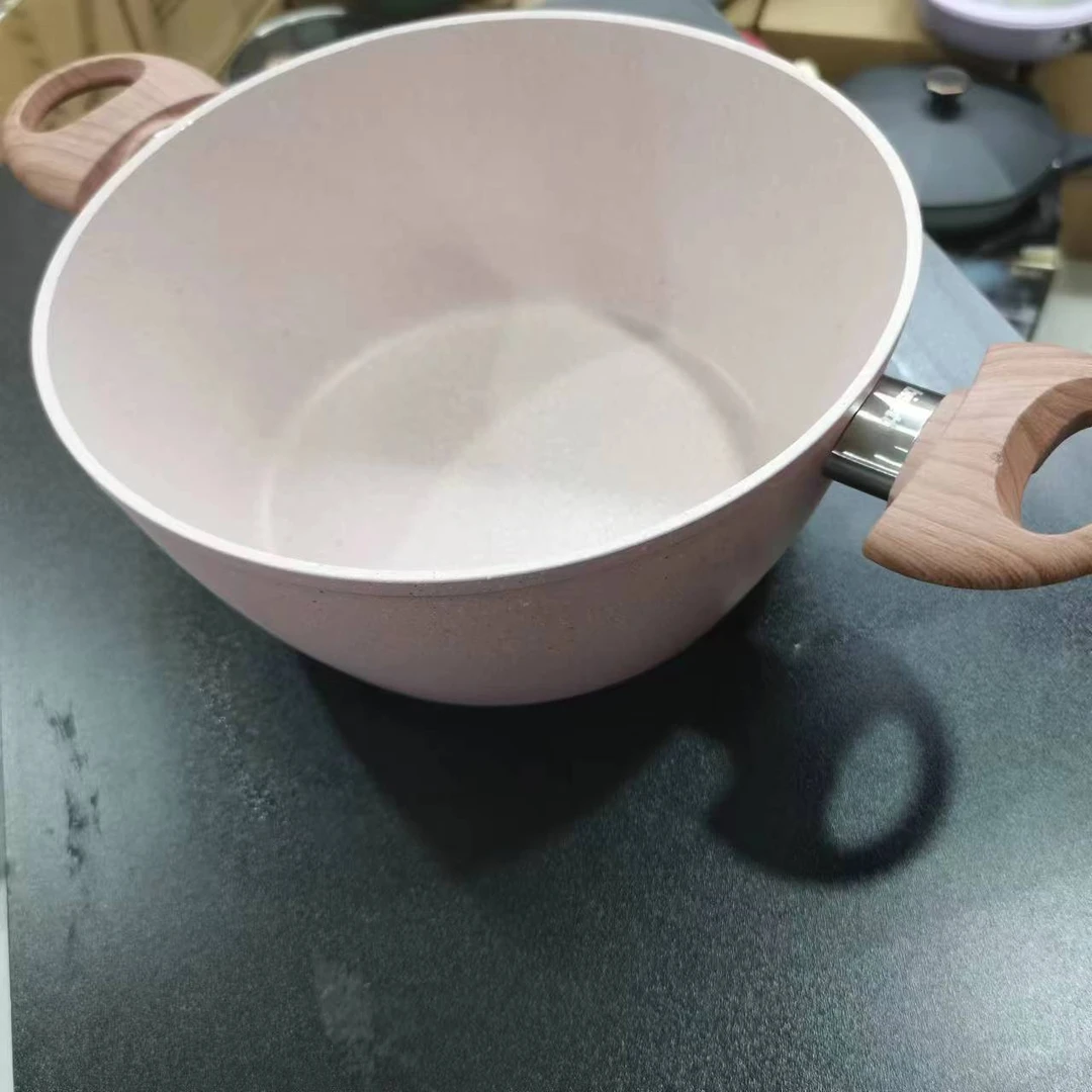 汤锅五彩系列24cm粉色