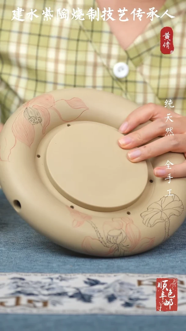 【闪购商品】壶云南建水紫陶壶承100