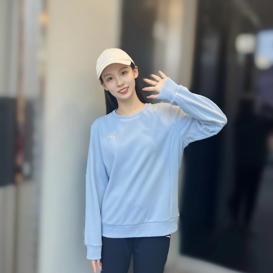 【勇立潮头】动性科技套头时尚卫衣女子休闲圆领长袖上衣/162347730
