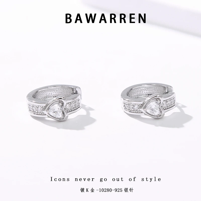 铜合金耳饰 10280-精致耳环精致简约百搭