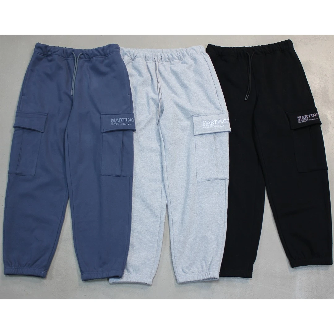 四眼仔推荐-OXFIN重磅475g磨毛加绒多袋工装卫裤运动裤子