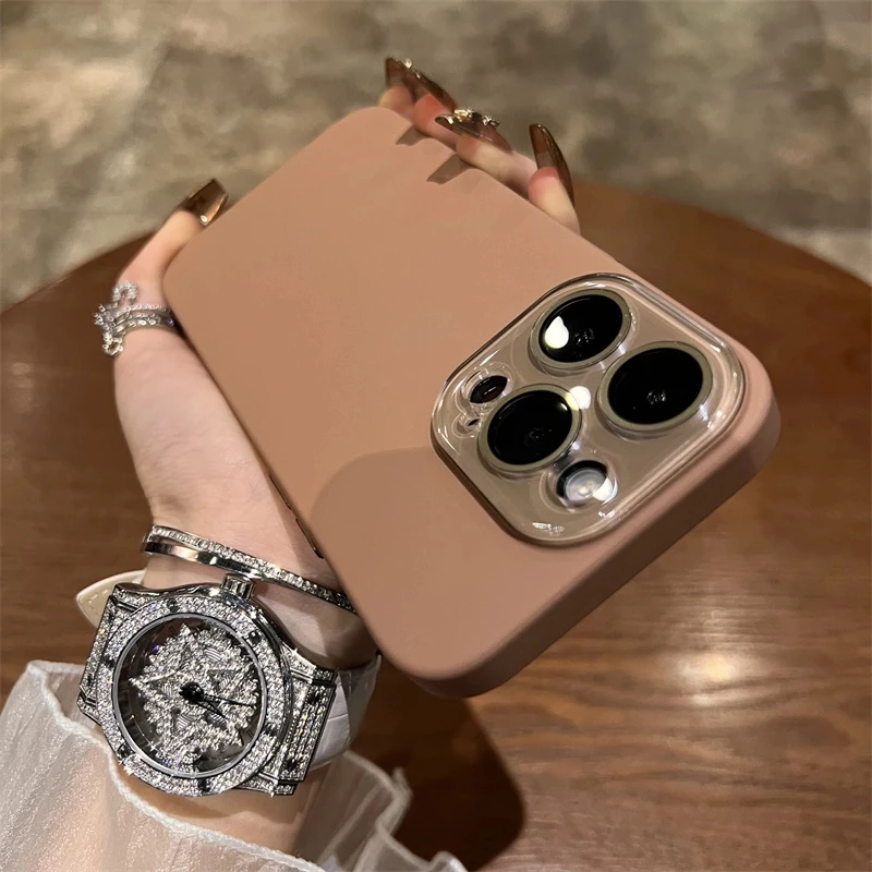 秋冬美拉德适用苹果16pro手机壳iphone16promax高级感14pro时尚13