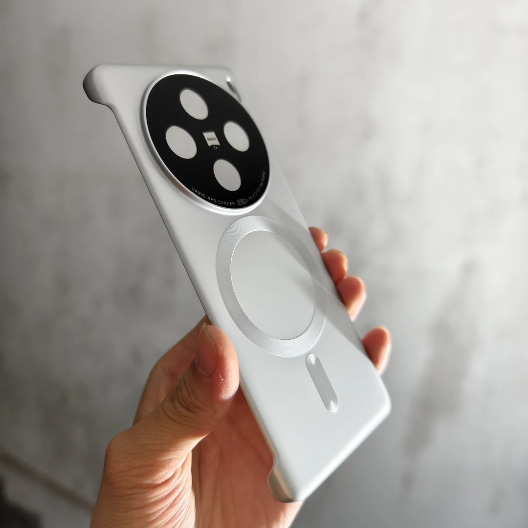 适用vivox200s裸机感无边框镜头全包手机壳磁吸x200pro硬壳Uitra