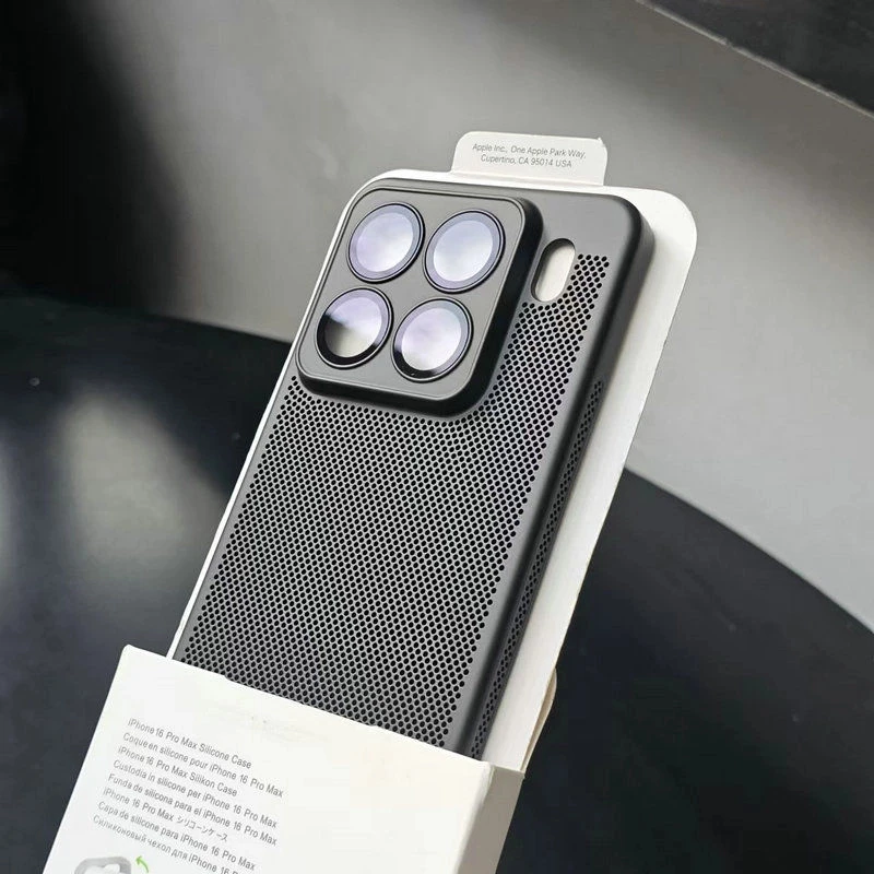 散热网孔适用小米15pro手机壳小米14/13/12pro自带镜头膜超薄硬壳