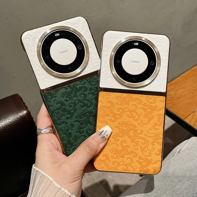 华为mate60pro手机壳女款40RS保时捷60RS非凡大师全包镜头50男士/