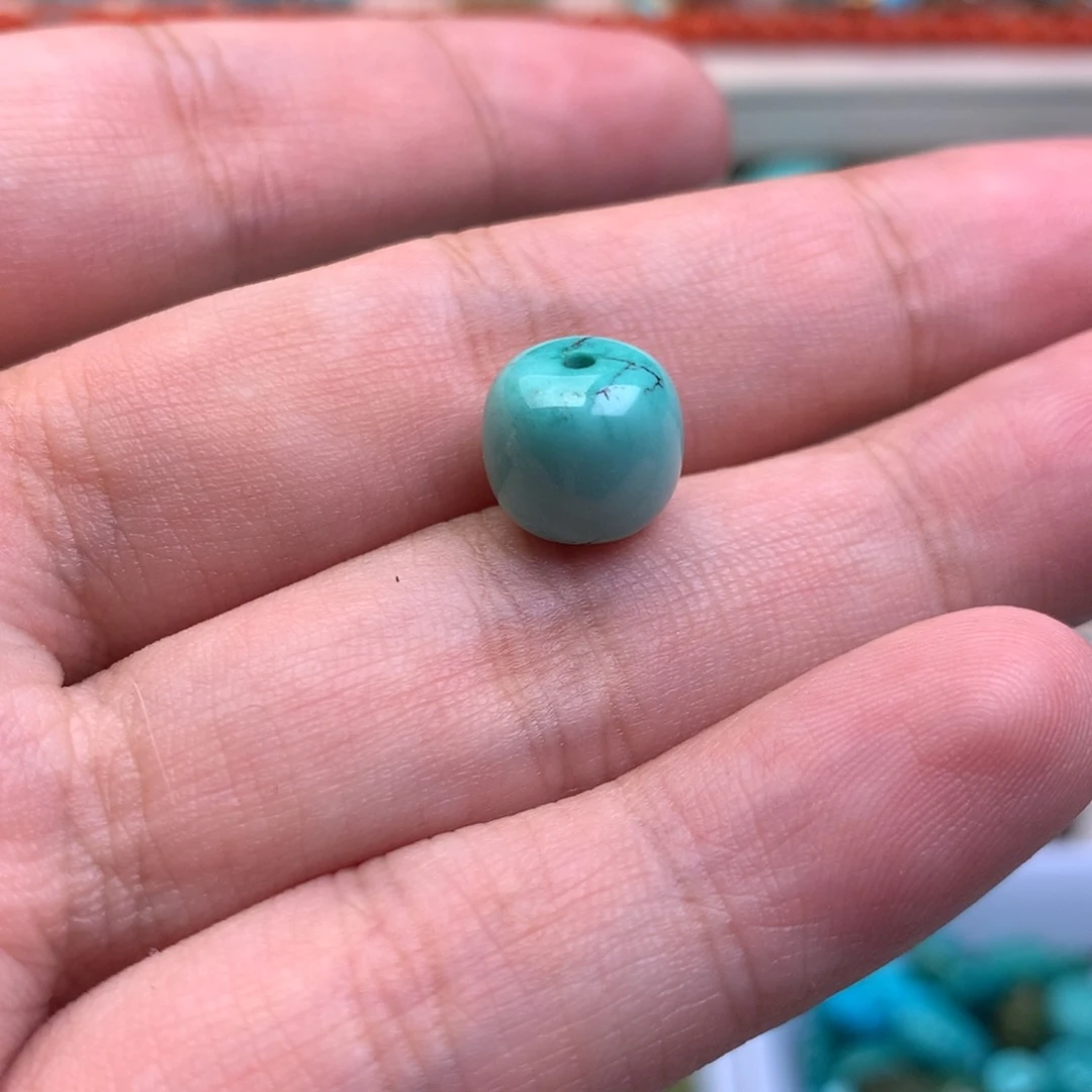 绿松石珠宝半成品未镶嵌